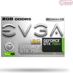 [Cissa Magazine] Placa de video Geforce gtx 750 Ti 2Gb super clocked EVGA por R$575