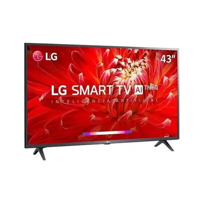 Smart Tv Led 43" Lg 43lm6370psb, Full Hd, Wi-fi, Bluetooth, 1 Usb, 2 Hdmi, Thinq Ai, Webos, 60hz