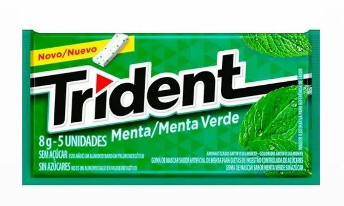 Trident Menta 8g | R$1,49