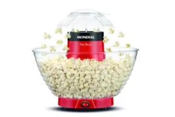 Pipoqueira Mondial Pop Bowl PP-05 – Vermelha | R$142