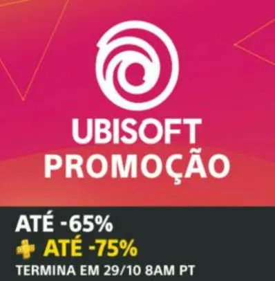 PSN - Promoção de jogos Ubisoft