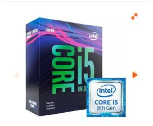 Processador Intel i59600KF | R$1300