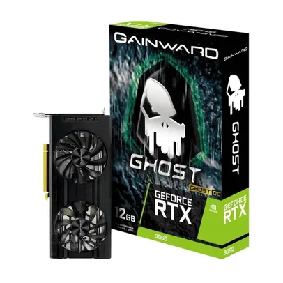 Placa de Vídeo RTX3060, 12GB, GHOST OC GD6, 192BITS GAINWARD | R$5999