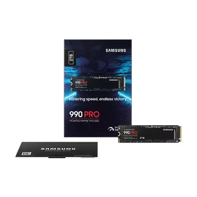 SSD Samsung NVMe 990 PRO 2TB - MZ-V9P2T0BW