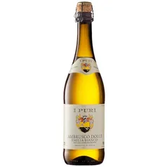 [VIP] Vinho Italiano I Puri Lambrusco Dolce Emilia Bianco Branco 750ml 