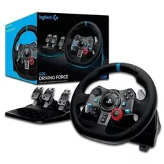 Volante Gamer Logitech G29 PlayStation Driving Force Preto | R$1.359