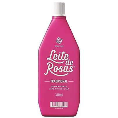 Leite Corporal Limpeza 310Ml Tradicional Unit, Leite de Rosas