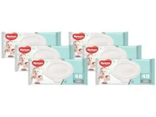 Lenços Umedecidos Huggies One & Done - 48 Unidades Cada - 6 Pacotes | R$40