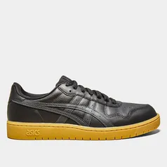 Tênis Asics Japan S, Preto + Caramelo - Masculino, Tamanho 39 ao 44