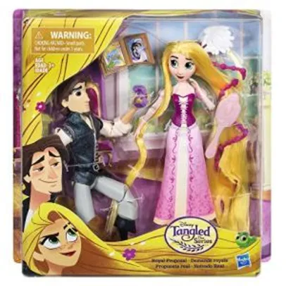 Boneca Enrolados Rapunzel & Eugene Hasbro | R$40