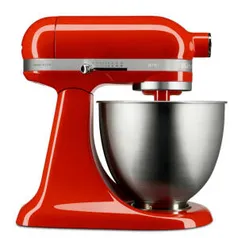 Batedeira Stand Mixer KitchenAid Artisan Mini Hot Sauce - KEA25AH - Vermelha - R$959