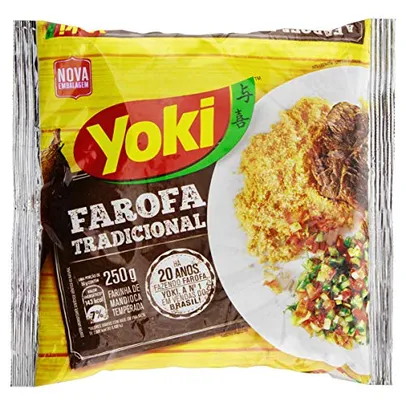 [Leve +Por- R$ 4 ] Farofa Pronta Yoki 250g