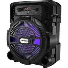 Caixa Amplificada Multiuso 120W Controle Remoto Lenoxx CA80 Bivolt | R$206