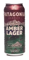 Cerveja Patagonia Amber Lager Lata 473ml (mín. 10) | R$ 3,40