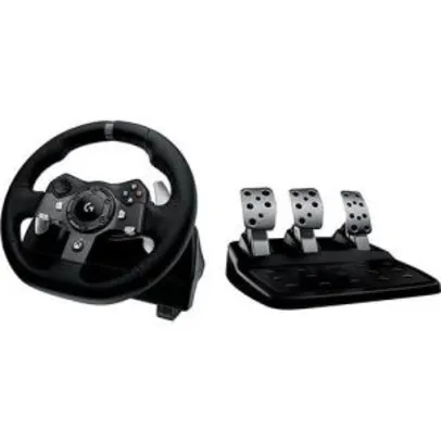 Volante Gamer G920 Racing para Xbox One e PC - Logitech - R$1.000