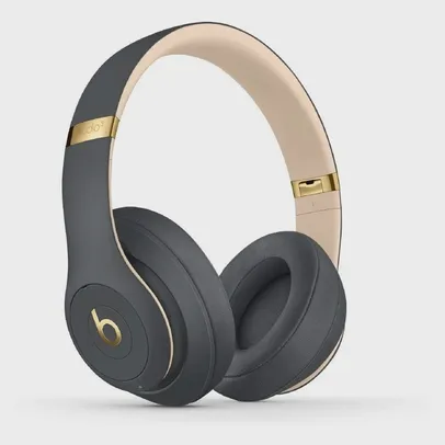 [Internacional | AME R$926] Fone Beats Studio 3 Wireless Over-ear Headphone Cinza