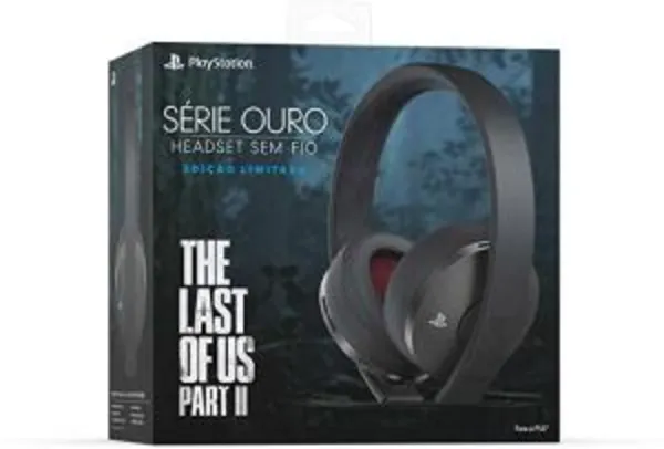 Headset sem Fio Série Ouro Edição Limitada The Last of Us Part II: | R$ 476