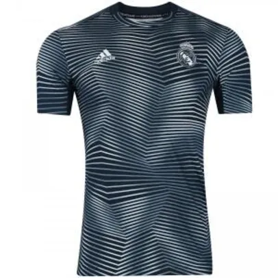 Camisa Pré-Jogo Real Madrid 18/19 adidas - Masculina | R$ 80