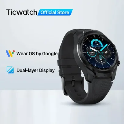 Smartwatch TicWatch Pro 512MB Relógio Inteligente Relógio Masculino Wear OS para iOS 