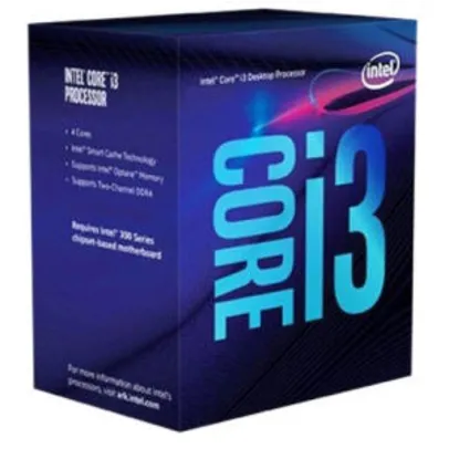 Processador Intel 9100f Core I3 (1151) 3.60ghz | R$540