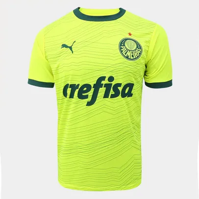 [App] Camisa Palmeiras III 23/24 s/nº Torcedor Puma Masculina