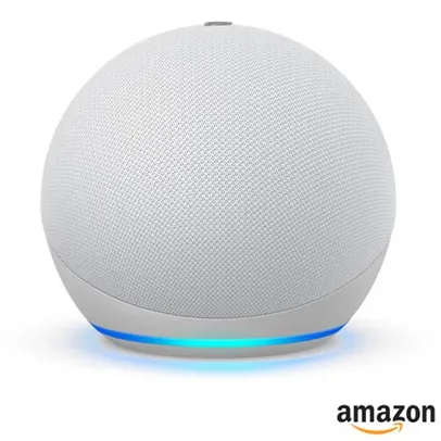 [PRIME] Amazon Smart Speaker Echo Dot 4º geração Branco