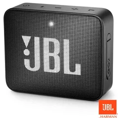 Caixa Bluetooth JBL GO2 Preta com Potência de 3 W - JBL