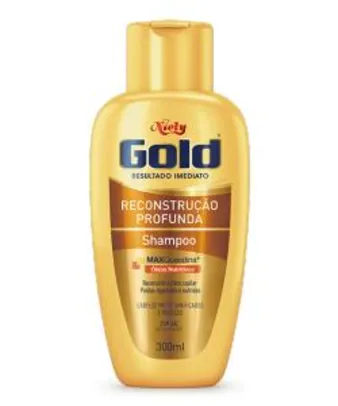 Todos os shampoos da marca Niely Gold por até 4 reais.