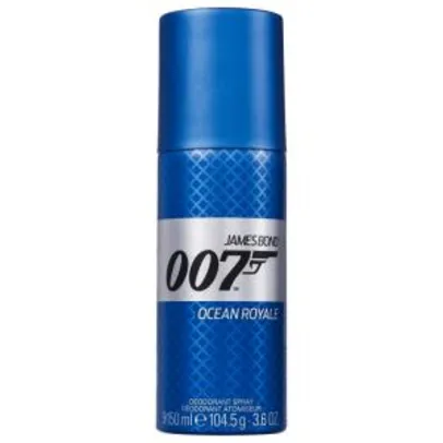 GANHE Desodorante James Bond Ocean Royale  150ml em qualquer compra de qualquer valor desse link.