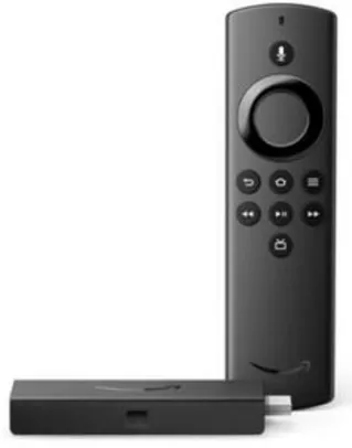 Fire TV Stick Lite com controle remoto por voz com Alexa 2020 | R$255