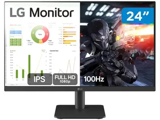 Monitor Gamer 100Hz UltraGear LG 24MS500-B.AWZM 24" Full HD IPS HDMI 