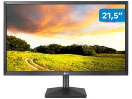 Monitor para PC LG 22MK400H-B 21,5” LED - Widescreen Full HD R$646