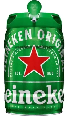 Cerveja Heineken Barril - 5 Litros | R$75