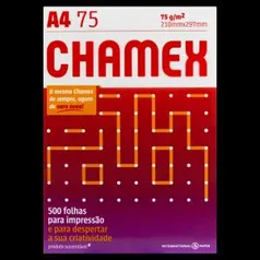 PAPEL CHAMEX A4 500 Folhas | R$12