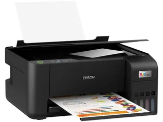 Impressora Multifuncional Epson Ecotank L3210 - Tanque de Tinta Colorida USB 