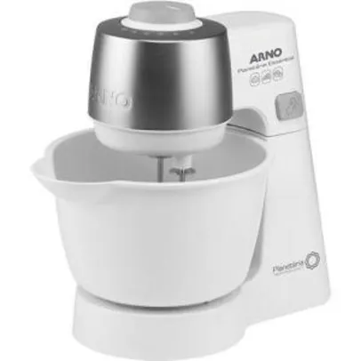 Batedeira Planetária Arno Essential SX70 5 Velocidades 3,2 Litros Branca - 300W - R$ 189