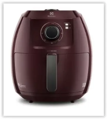 Fritadeira Air Fryer Sem Óleo Electrolux Family Efficient, 5L, 1700W, 220V, Preto e Vermelho - EAF51