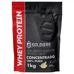 3 Unidades de Whey Soldiers Nutrition 1kg