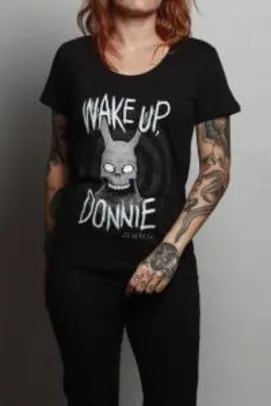 Camiseta Wake Up Donnie - preto | R$37