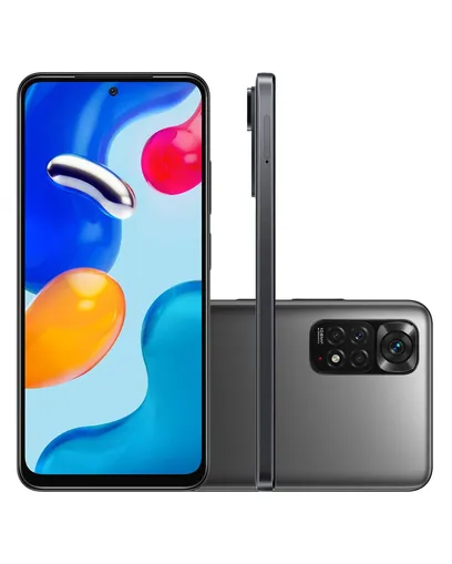 Foto do produto Smartphone Xiaomi Redmi Note 11S 128GB, Tela De 6,43", 6GB Ram Cinza