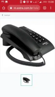 Telefone Intelbras Pleno - R$34