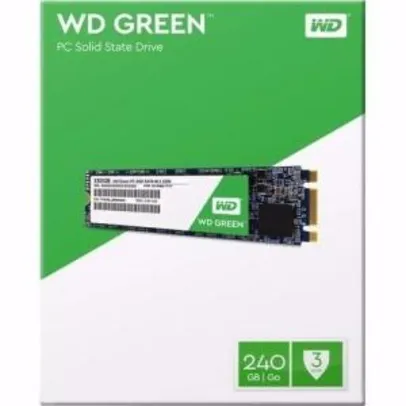 SSD WD 240gb m.2 - R$261