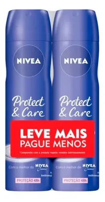 Desodorante Nivea Protect & Care Aerosol 2 Unidades De 150ml