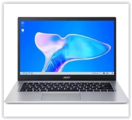 [Regional] Notebook Acer A514-54-324N Core I3 1115G4 4GB 256 GBSSD Linux Gutta W11 14" - Prata