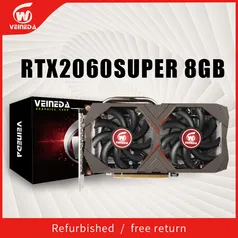 Placa de video RTX 2060 Super 8GB VEINEDA