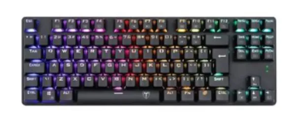 Teclado Mecânico Gamer T-Dagger Bora, RGB, Switch Outemu Brown, PT - T-TGK315-BROWN