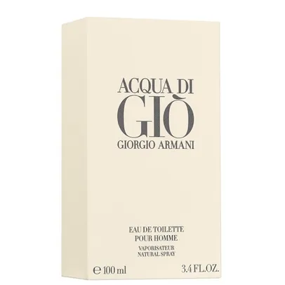 Saindo por R$ 306: Acqua di Giò Giorgio Armani Pour Homme Eau de Toilette - Perfume Masculino 100ml | Pelando