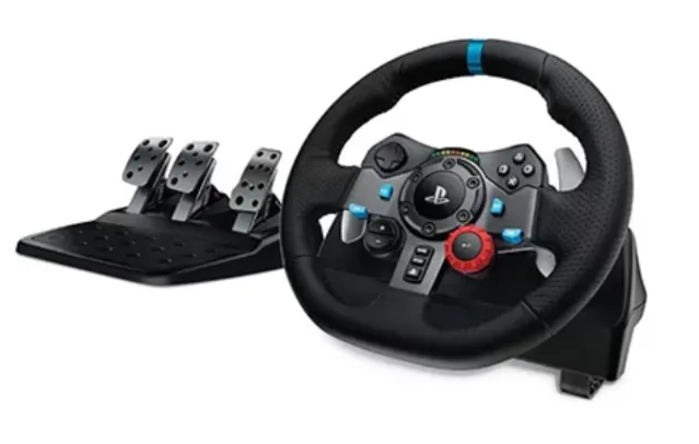 Volante Logitech G29 Driving Force para PS5, PS4, PS3 e PC CX 1 UN