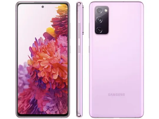 Smartphone Samsung Galaxy S20 FE 256GB Cloud - Lavender 8GB RAM 6,5” | R$2444
