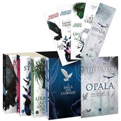 Livro - Box A Saga dos Corvos . acompanha marcadores e conto inédito | R$99